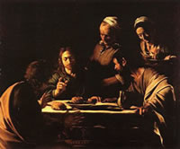 Cena de Emaús 1606 National Gallery (Londres)